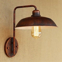 Lampe de chevet en fer simple et créative, style rétro, moderne et populaire, pour chambre à coucher, hôtel