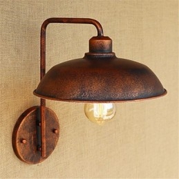 Lampe de chevet en fer simple et créative, style rétro, moderne et populaire, pour chambre à coucher, hôtel
