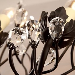 Peinture de style campagnard, classique, rustique et contemporain, pour éclairage en cristal