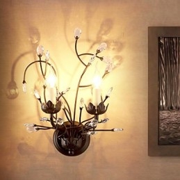 Peinture de style campagnard, classique, rustique et contemporain, pour éclairage en cristal