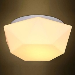 Dôme en verre créatif à diamant blanc absorbant la lumière