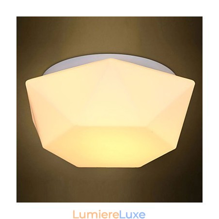 Dôme en verre créatif à diamant blanc absorbant la lumière Dôme en verre créatif à diamant blanc absorbant la lumière