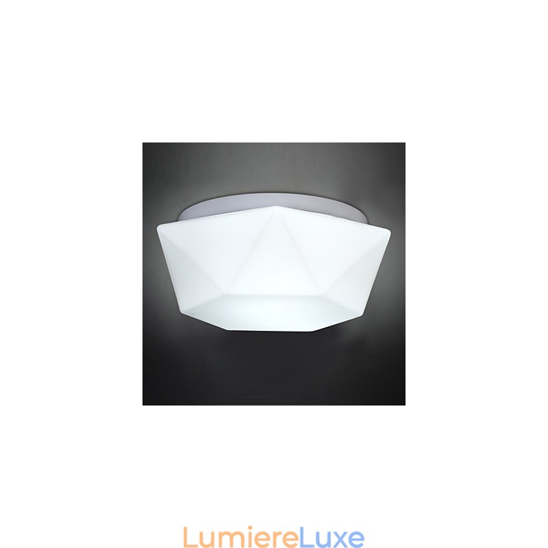 Dôme en verre créatif à diamant blanc absorbant la lumière