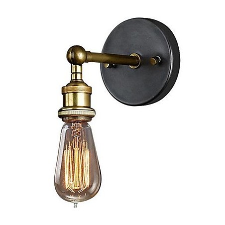 Lampe frontale simple en cuivre pour balcon et couloir du village américain Lampe frontale simple en cuivre pour balcon et couloir du village américain