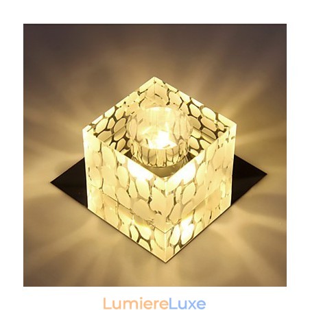 Lampe en cristal SMD CreativeTube, spot absorbant la lumière du dôme Lampe en cristal SMD CreativeTube, spot absorbant la lumière du dôme