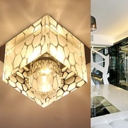 Lampe en cristal SMD CreativeTube, spot absorbant la lumière du dôme