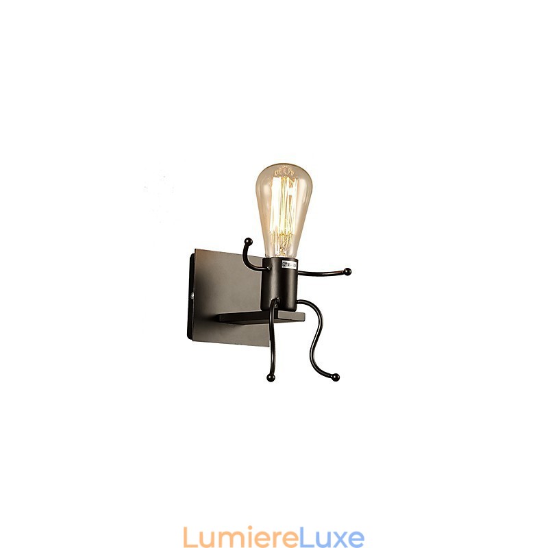 Peinture fantaisie moderne contemporaine rustique Lodge pour une lumière ambiante de style mini