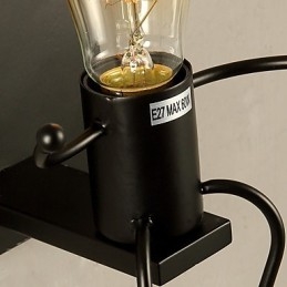 Peinture fantaisie moderne contemporaine rustique Lodge pour une lumière ambiante de style mini
