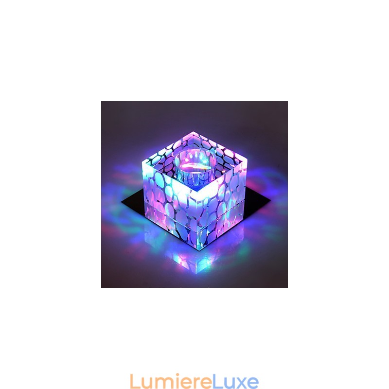 Lampe en cristal SMD CreativeTube, spot absorbant la lumière du dôme