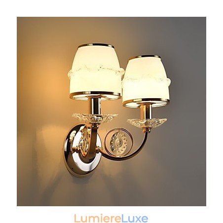 Applique murale contemporaine moderne galvanisée pour la protection des yeux, lumière ambiante Applique murale contemporaine moderne galvanisée pour la protection des yeux, lumière ambiante