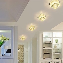 Lampe en cristal SMD CreativeTube, spot absorbant la lumière du dôme