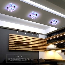 Lampe en cristal SMD CreativeTube, spot absorbant la lumière du dôme