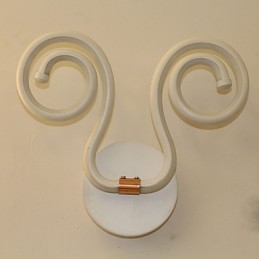 Applique murale moderne et simple en aluminium, lampe de chevet créative pour couloir