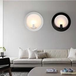 Peinture contemporaine moderne pour appliques murales à lumière ambiante de style mini