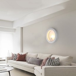 Peinture contemporaine moderne pour appliques murales à lumière ambiante de style mini