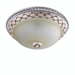 Lampe dôme en verre et résine de type européen, douce et absorbante