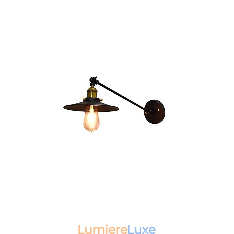Lampe murale Buzz Wall Iron Dumb Black Lampe sabre laser sur le mur