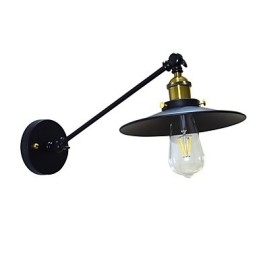 Lampe murale Buzz Wall Iron Dumb Black Lampe sabre laser sur le mur