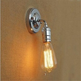 Applique murale rétro à bras pivotant de style mini avec éclairage d'ambiance