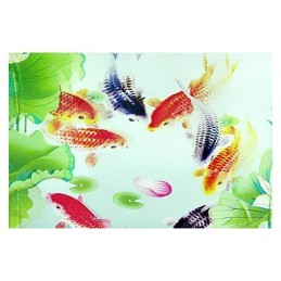 Peinture contemporaine moderne intégrée pour appliques murales à lumière ambiante