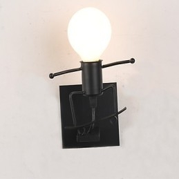 Moderne Contemporain Traditionnel Classique Rustique Lodge Nouveauté Peinture Fonction pour Downlight Appliques Murales Applique Murale