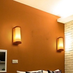 Peinture de campagne contemporaine moderne pour appliques murales à lumière ambiante