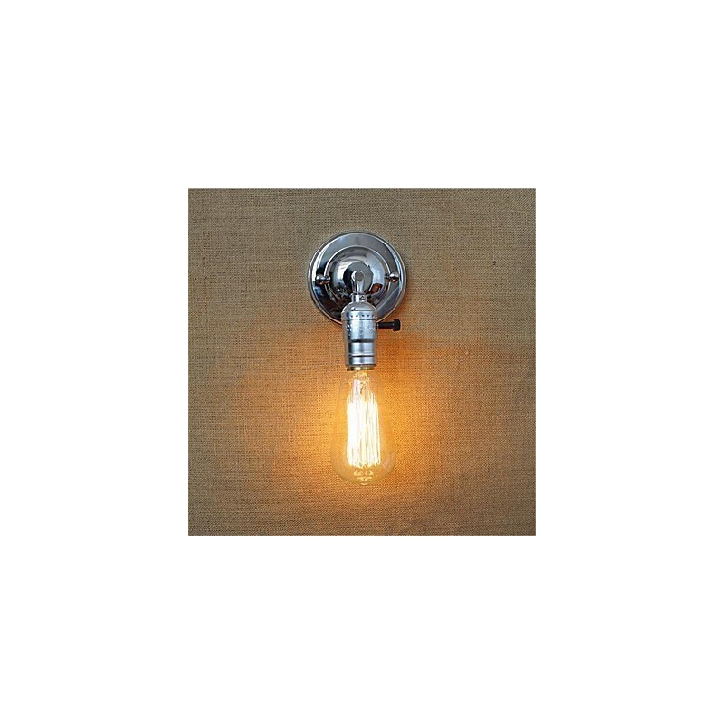 Applique murale rétro à bras pivotant de style mini avec éclairage d'ambiance