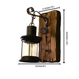 Peinture classique traditionnelle de style rustique Lodge pour appliques murales encastrées