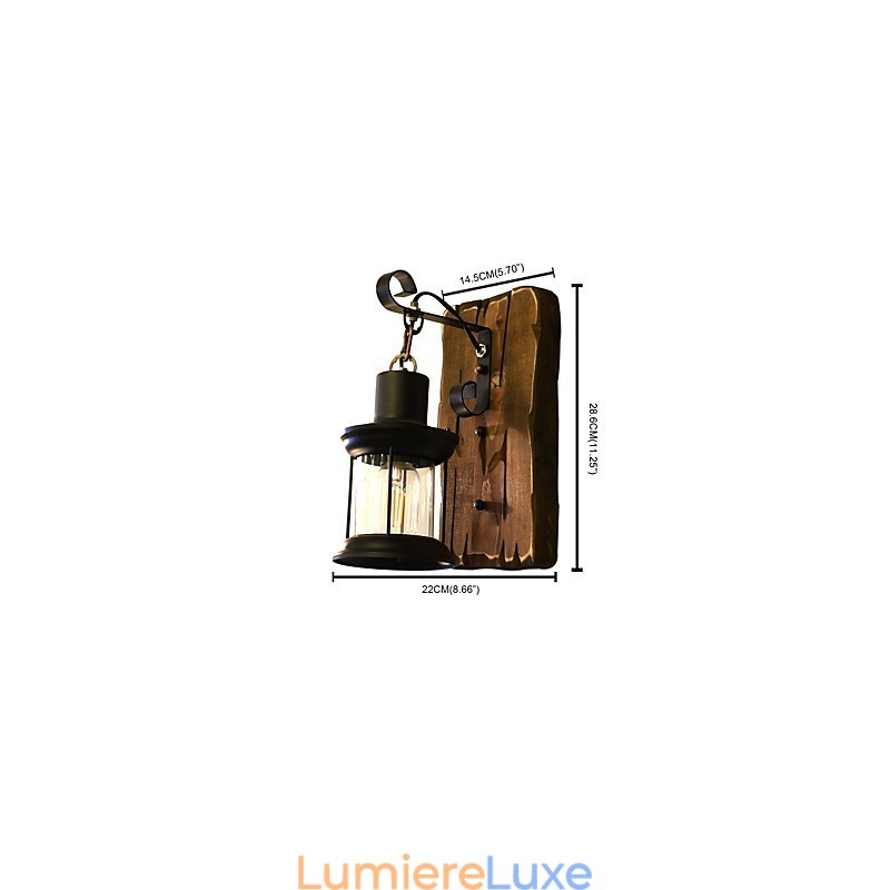 Peinture classique traditionnelle de style rustique Lodge pour appliques murales encastrées