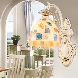 Peinture rustique pour appliques murales encastrées