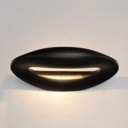 Peinture contemporaine moderne intégrée pour appliques murales à lumière ambiante