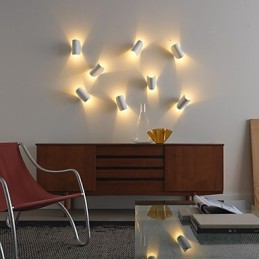 Peinture contemporaine moderne pour appliques murales à lumière ambiante de style mini, lampe murale de personnalité