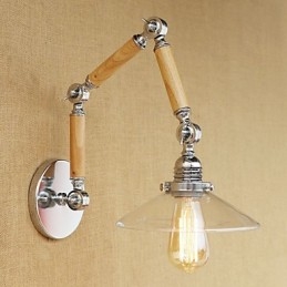 Fonction de galvanoplastie rétro country pour la protection des yeux du bras pivotant Lumières du bras pivotant