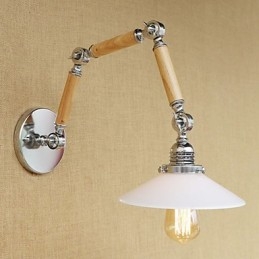 Fonction de galvanoplastie rétro country pour la protection des yeux du bras pivotant Lumières du bras pivotant