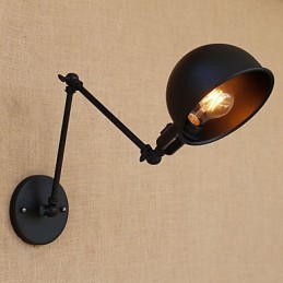 Lampe de poche rétro simple pour mini-bras pivotant et protection des yeux