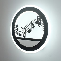Lampe murale créative en acrylique pour chambre à coucher, couloir, entrée, escalier, balcon, moderne et simple