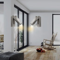 Appliques murales contemporaines modernes pour éclairage d'ambiance de style mini