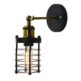 Peinture rétro rustique simple et vintage pour appliques murales d'ambiance de style mini