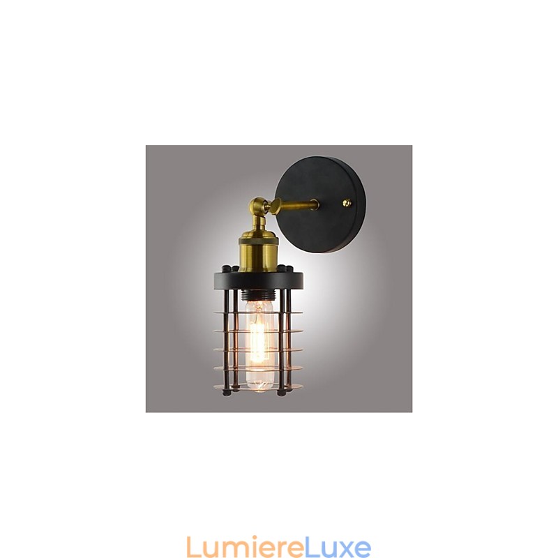 Peinture rétro rustique simple et vintage pour appliques murales d'ambiance de style mini