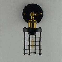 Peinture rétro rustique simple et vintage pour appliques murales d'ambiance de style mini