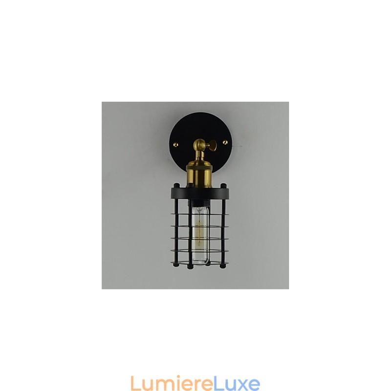 Peinture rétro rustique simple et vintage pour appliques murales d'ambiance de style mini