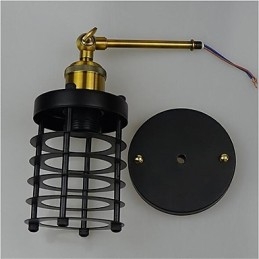 Peinture rétro rustique simple et vintage pour appliques murales d'ambiance de style mini