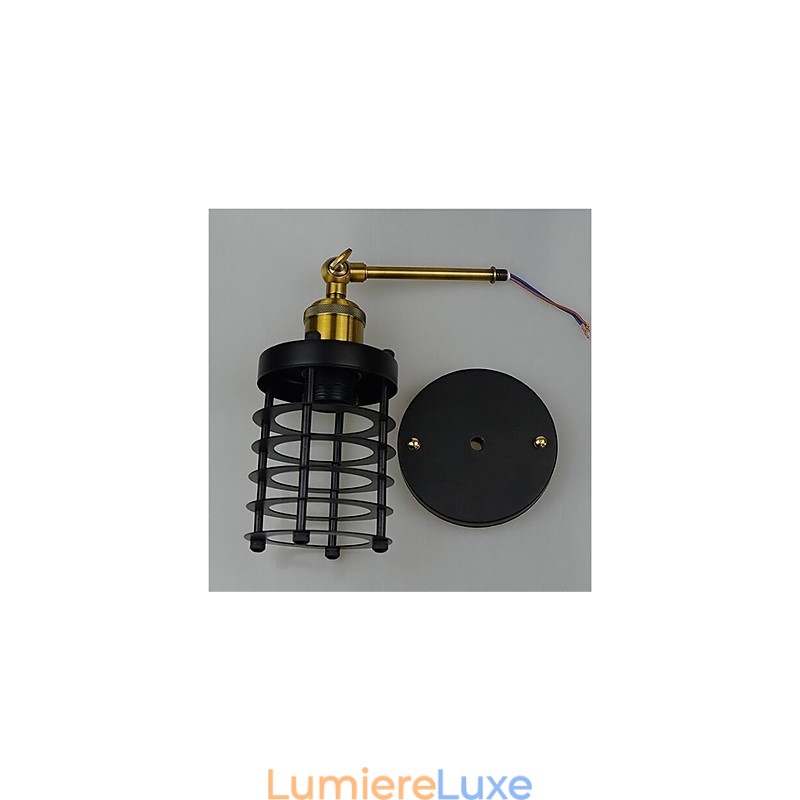 Peinture rétro rustique simple et vintage pour appliques murales d'ambiance de style mini