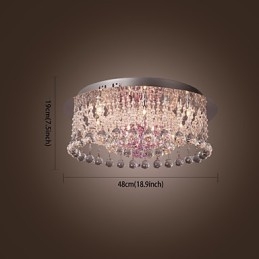 Lustre en cristal de luxe avec 12 lumières Louis Design