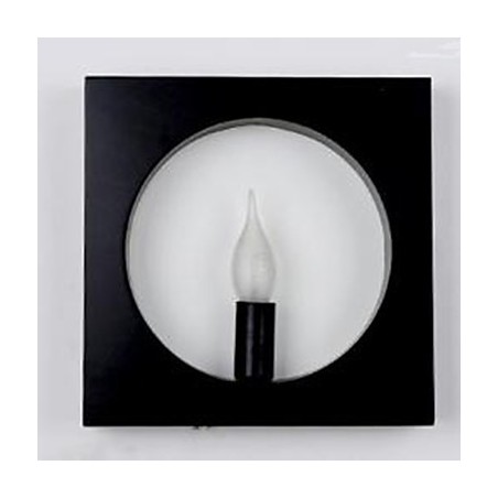 Applique murale moderne et simple en fer, style créatif, pour salon, couloir, tête de lit, cadre carré, lampes et lanternes décoratives Applique murale moderne et simple en fer, style créatif, pour salon, couloir, tête de lit, cadre carré, lampes et lanternes décoratives