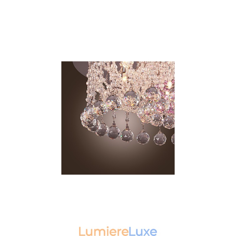 Lustre en cristal de luxe avec 12 lumières Louis Design