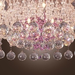 Lustre en cristal de luxe avec 12 lumières Louis Design