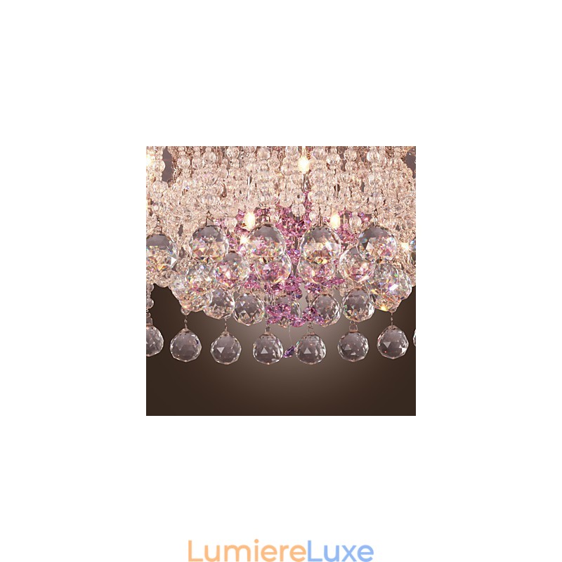 Lustre en cristal de luxe avec 12 lumières Louis Design