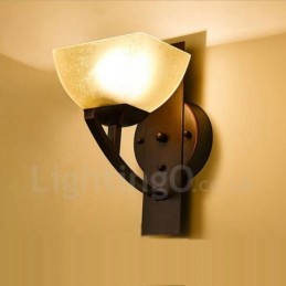 Appliques murales d'intérieur classiques traditionnelles à une seule lumière