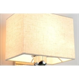 Lampe de chevet en tissu créatif pour chambre d'hôtel moderne, couloir, balcon, lampe murale